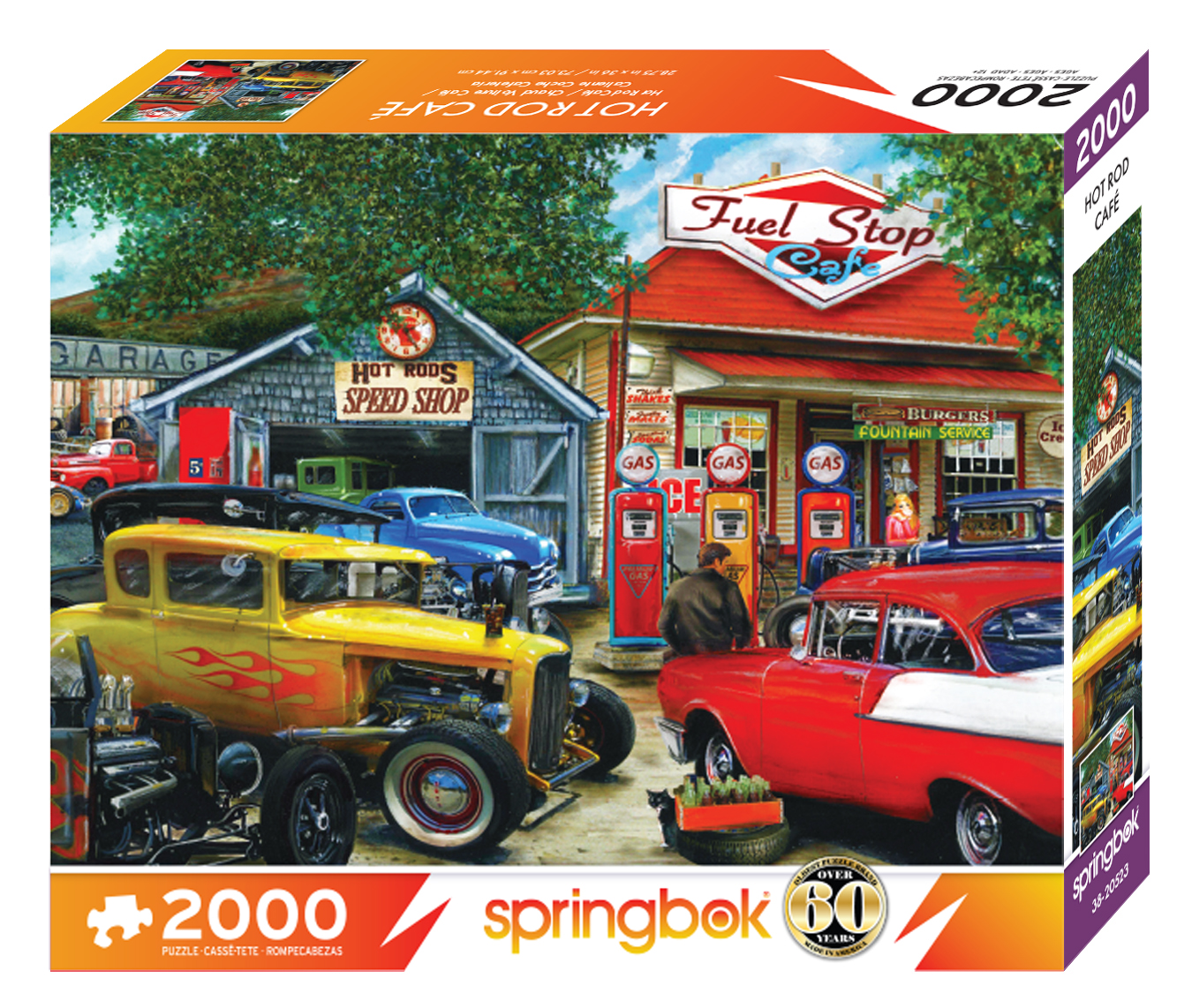 Hot Rod Cafe 2000 Piece Jigsaw Puzzle