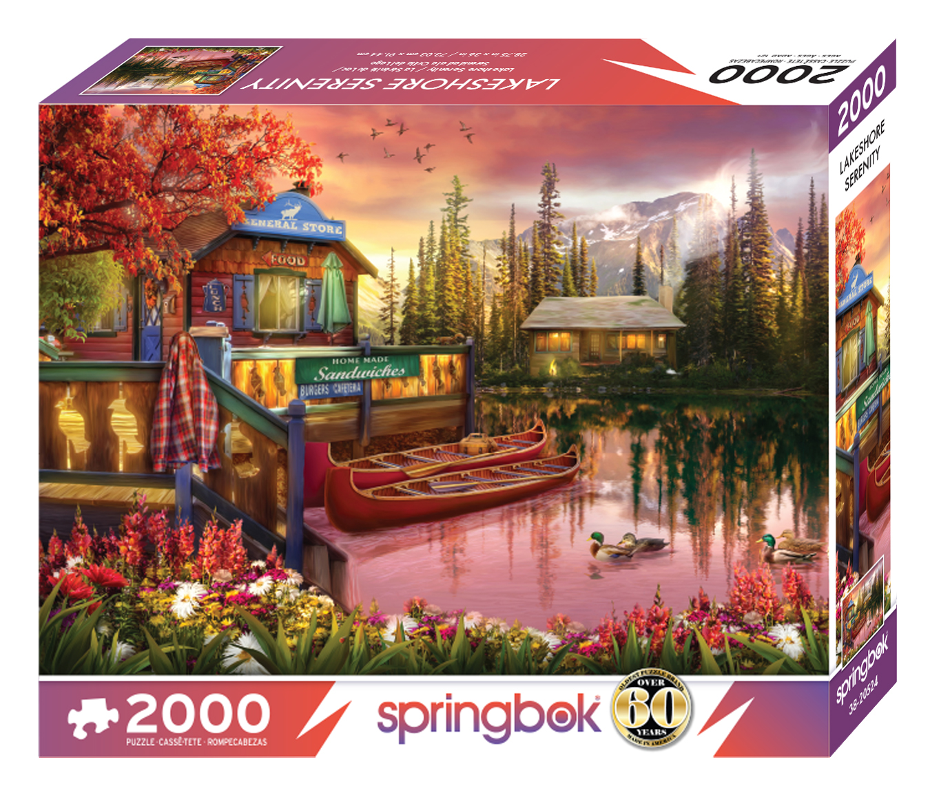 Lakeshore Serenity 2000 Piece Jigsaw Puzzle