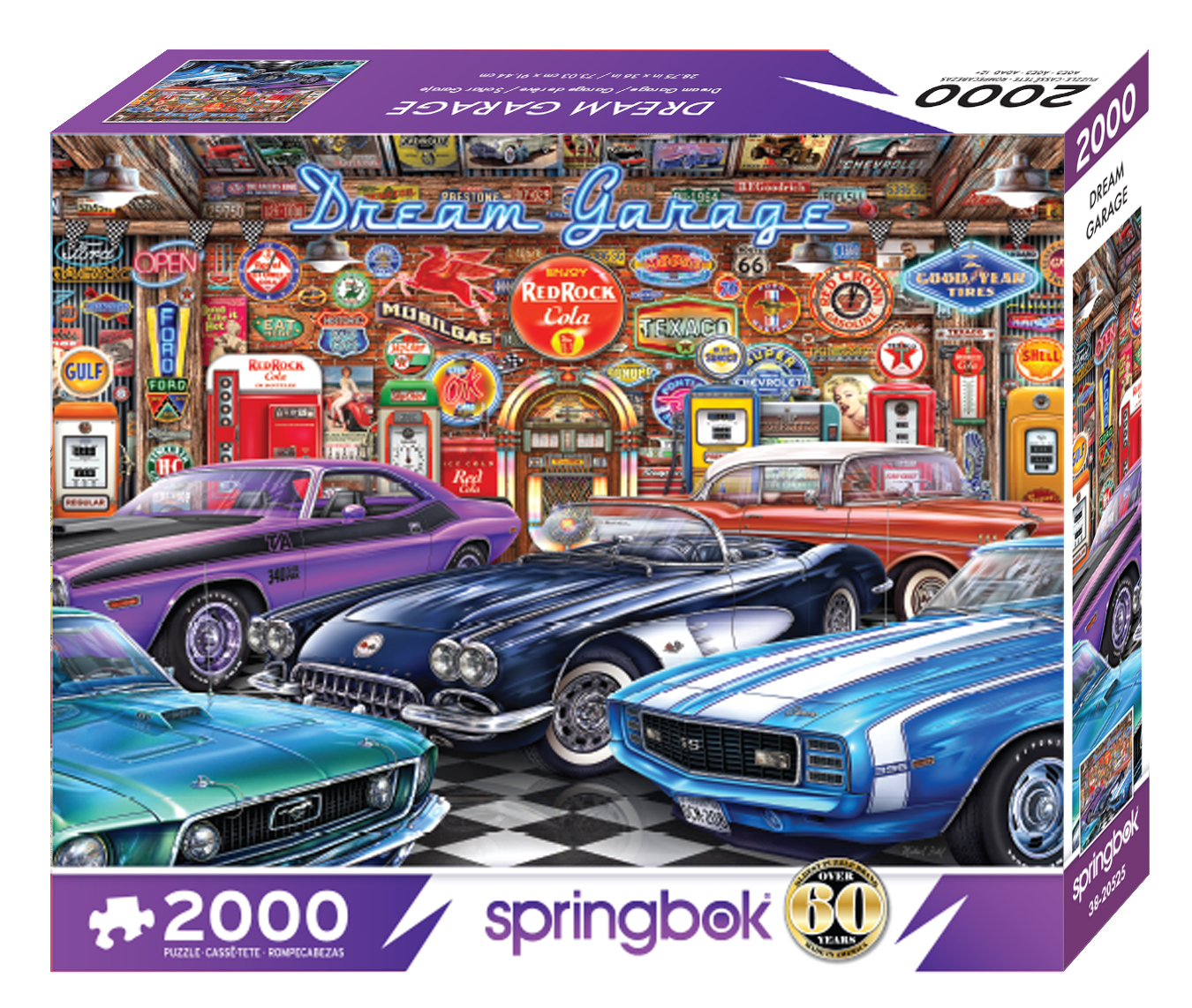Dream Garage 2000 Piece Jigsaw Puzzle