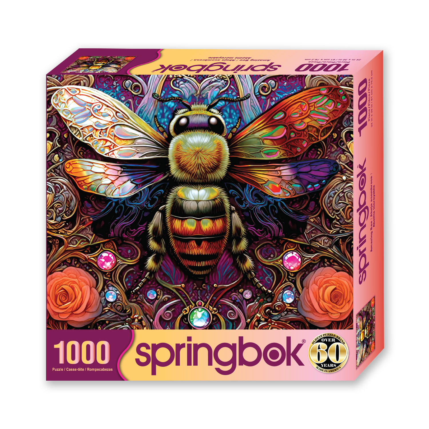 Amazing Bee 1000 Piece Jigsaw Puzzle