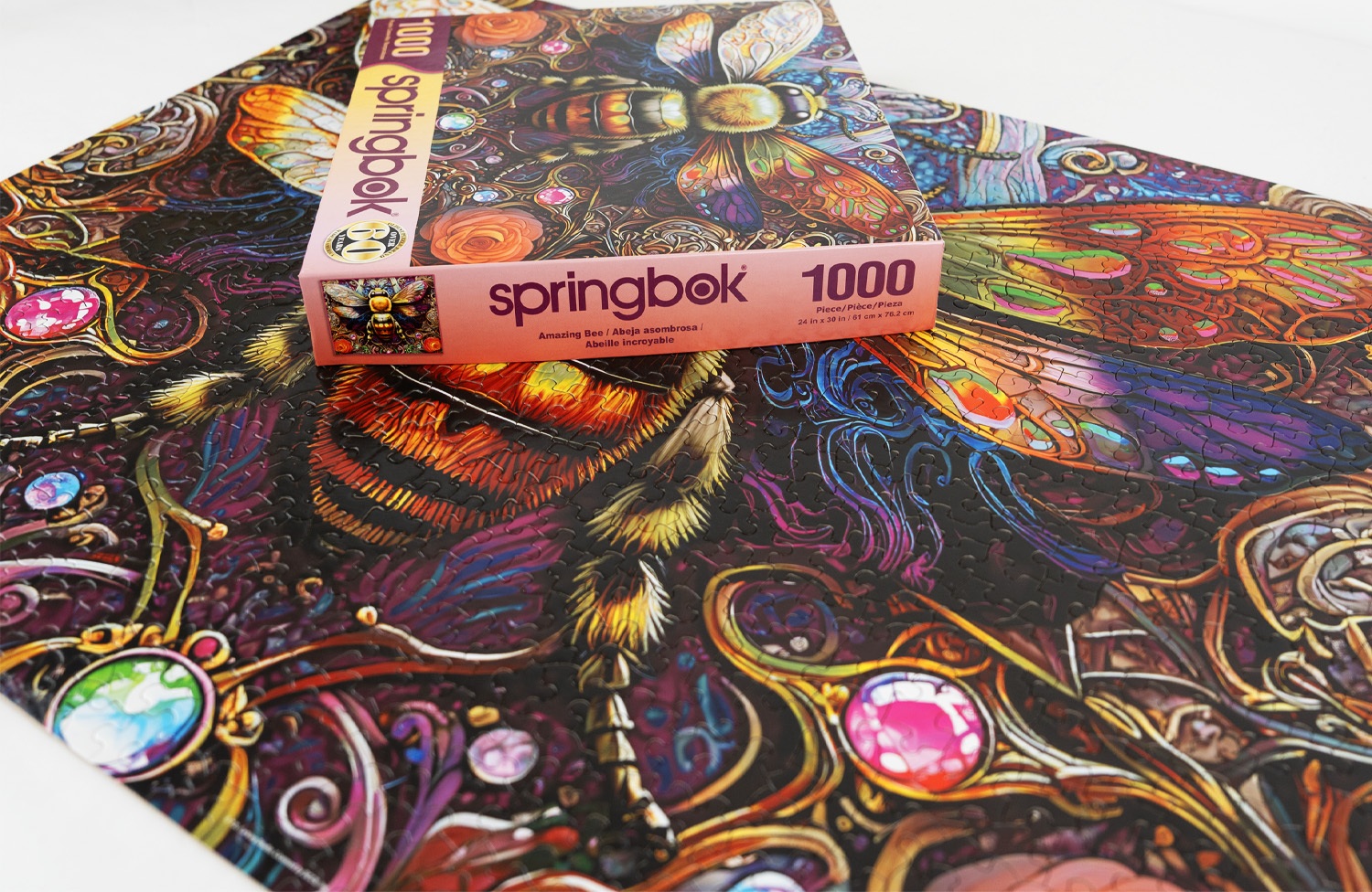 Amazing Bee 1000 Piece Jigsaw Puzzle