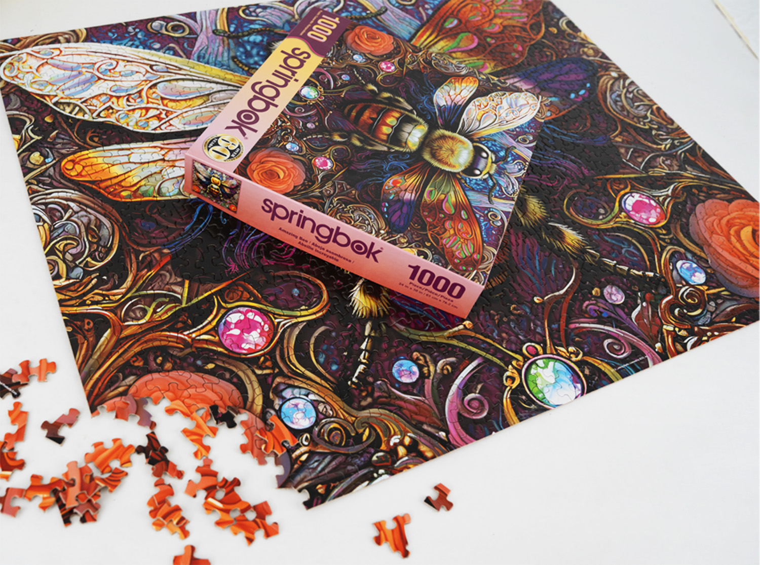 Amazing Bee 1000 Piece Jigsaw Puzzle