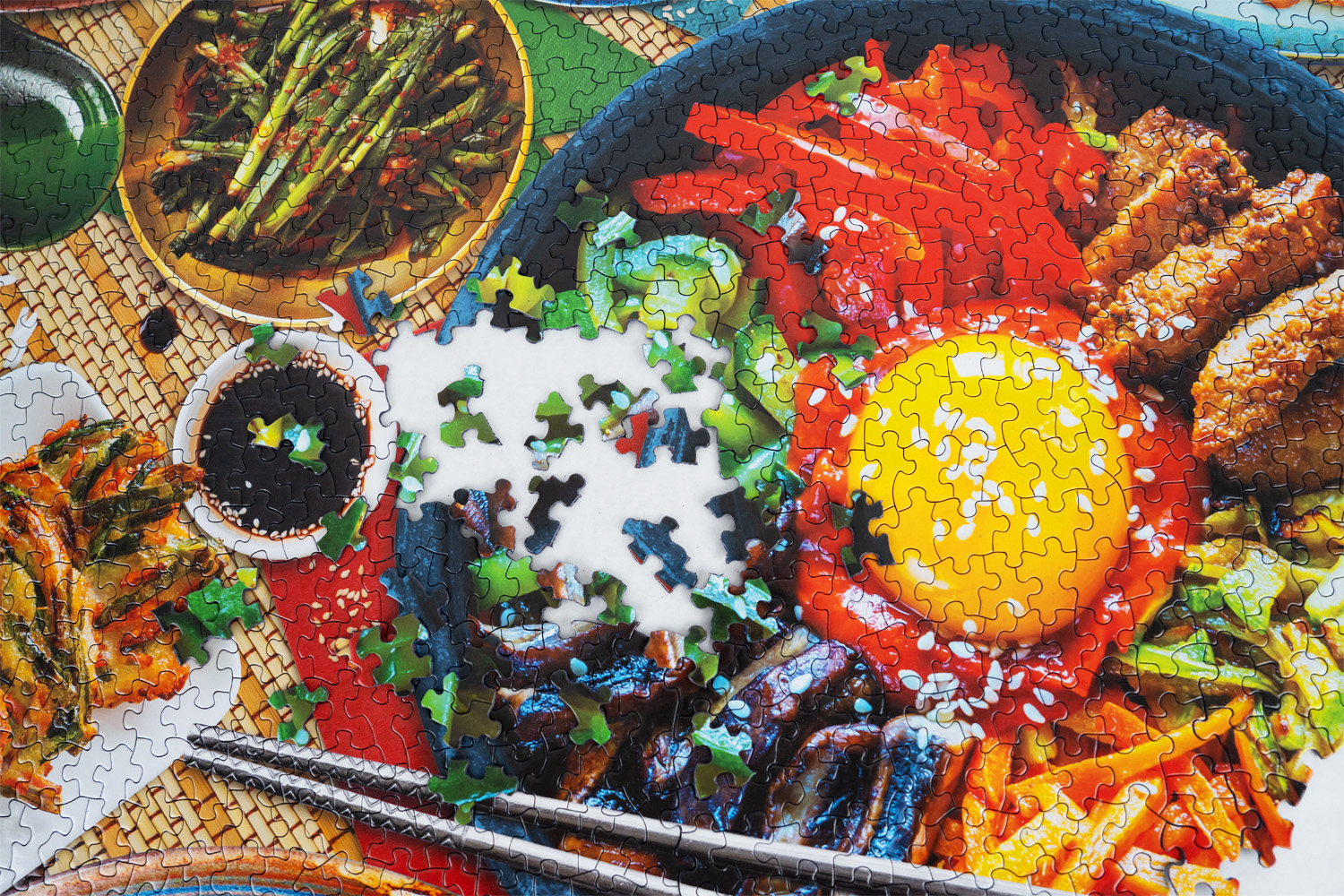 Korean Delight 1000 Piece Jigsaw Puzzle