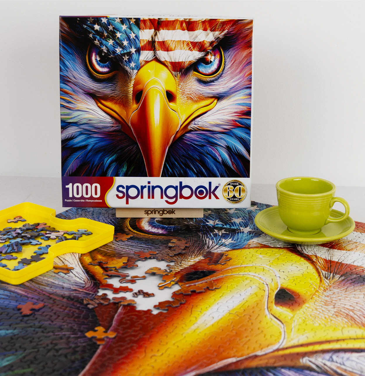 American Eagle 1000 Piece Jigsaw Puzzle