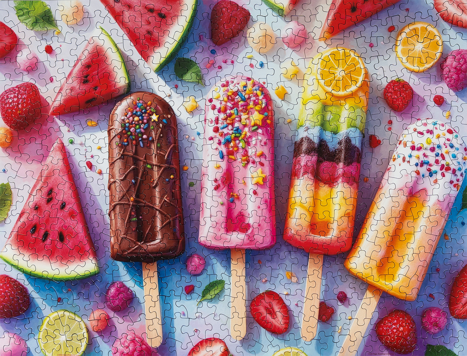 Summer Treats 500 Piece Jigsaw Puzzle