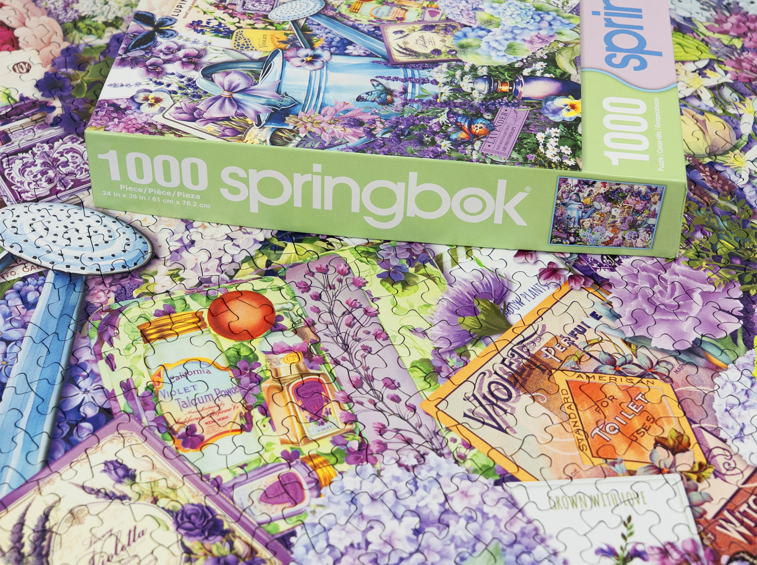 Purple Passion 1000 Piece Jigsaw Puzzle