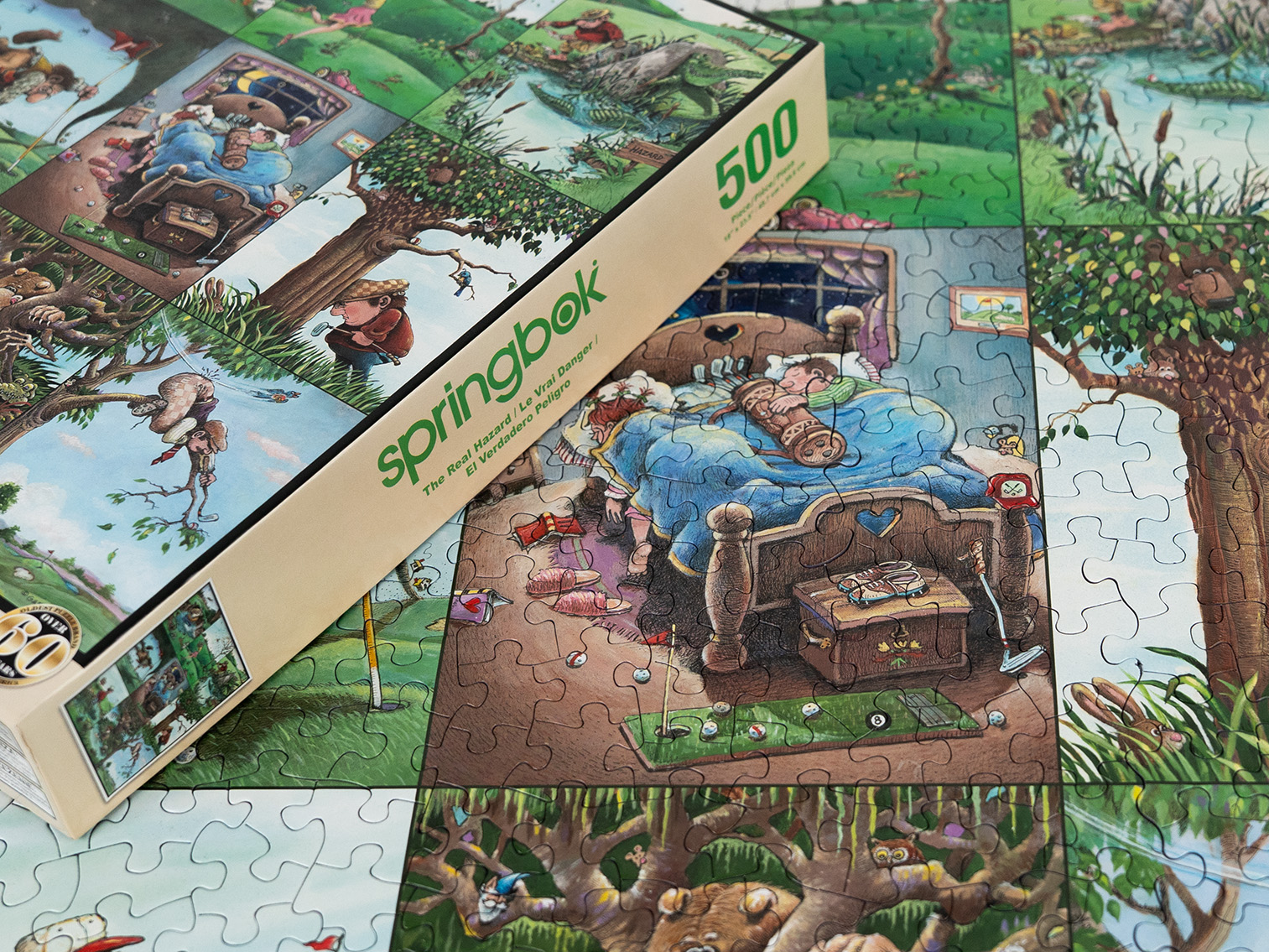 The Real Hazard 500 Piece Jigsaw Puzzle