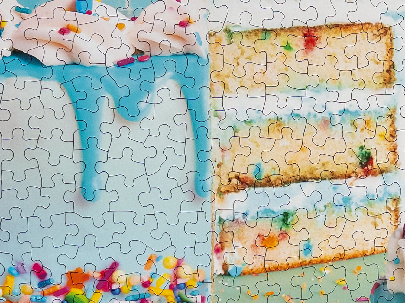 Birthday Cake 500 Piece Jigsaw Puzzle