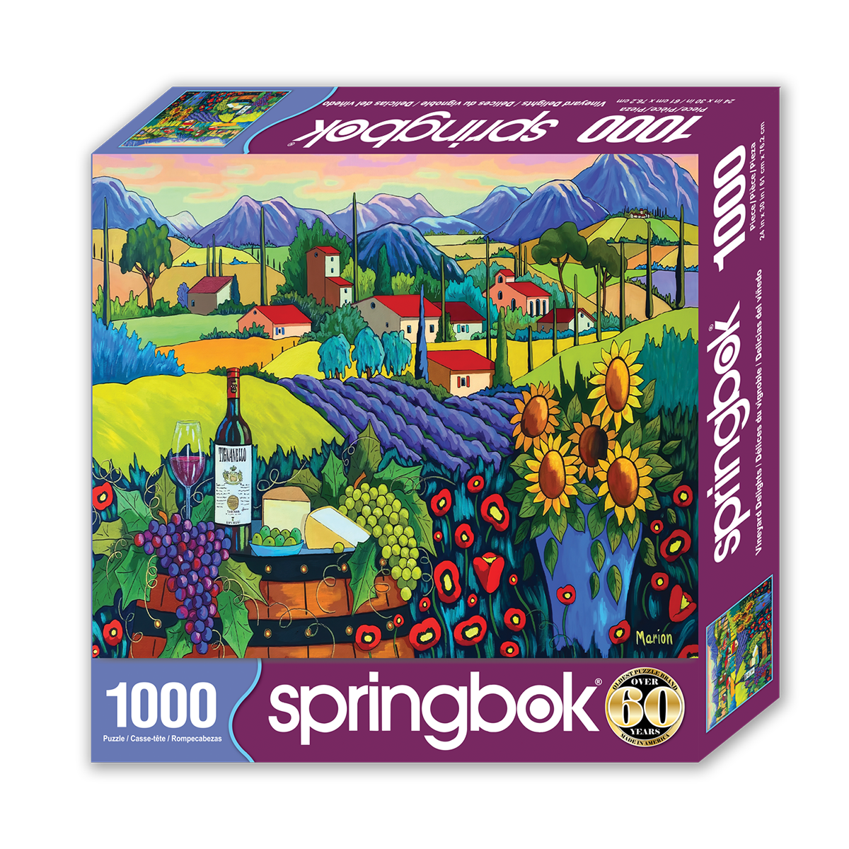 Vineyard Delight 1000 Piece Jigsaw Puzzle