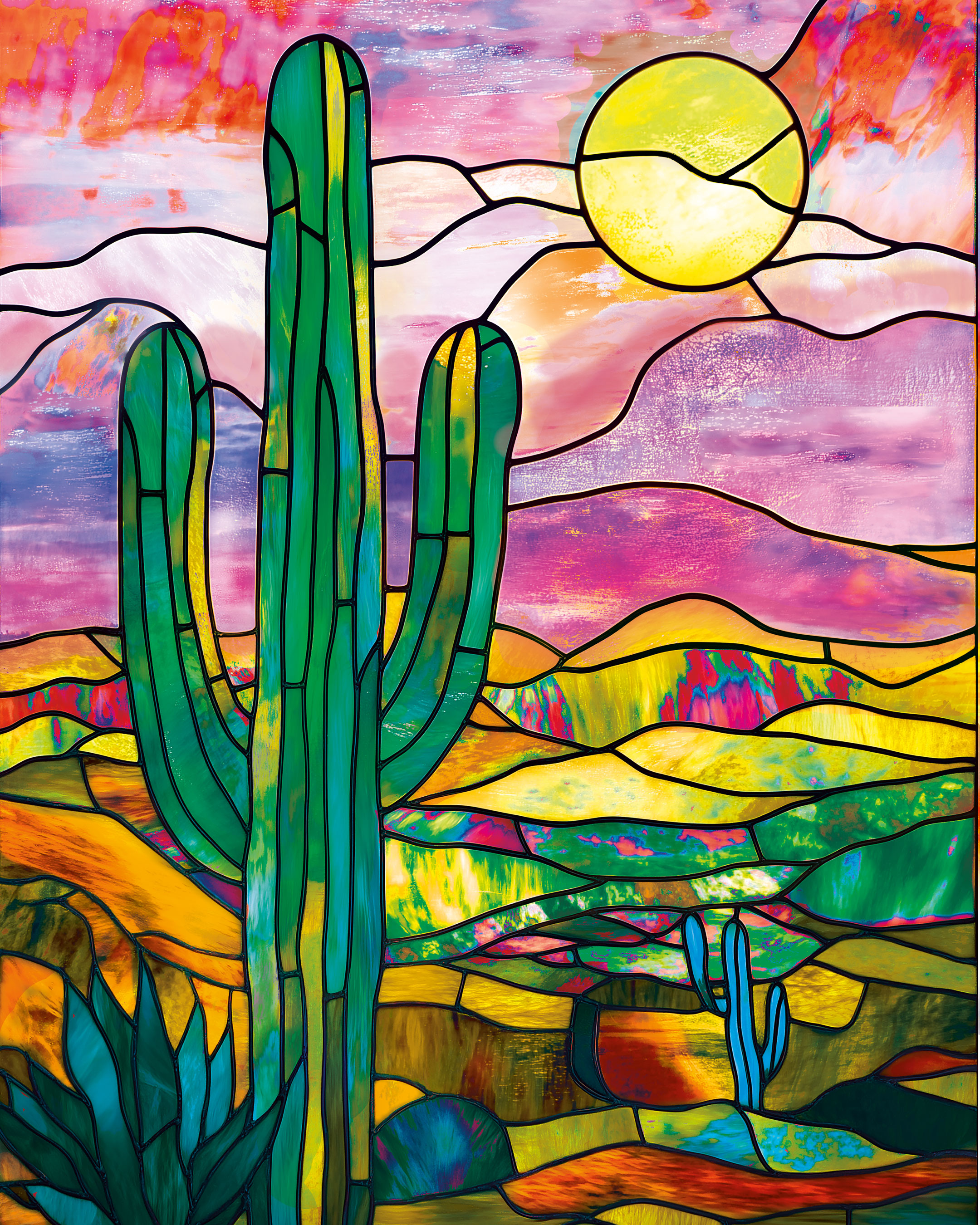 Desert Glow 500 Piece Jigsaw Puzzle