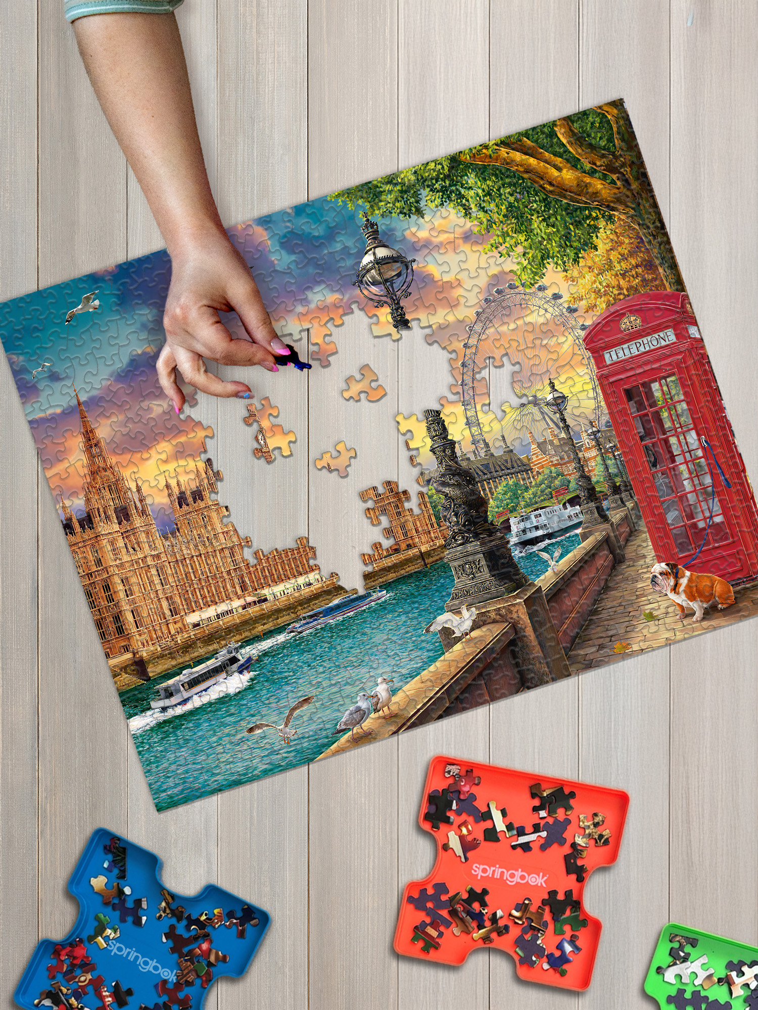 London Calling 500 Piece Jigsaw Puzzle