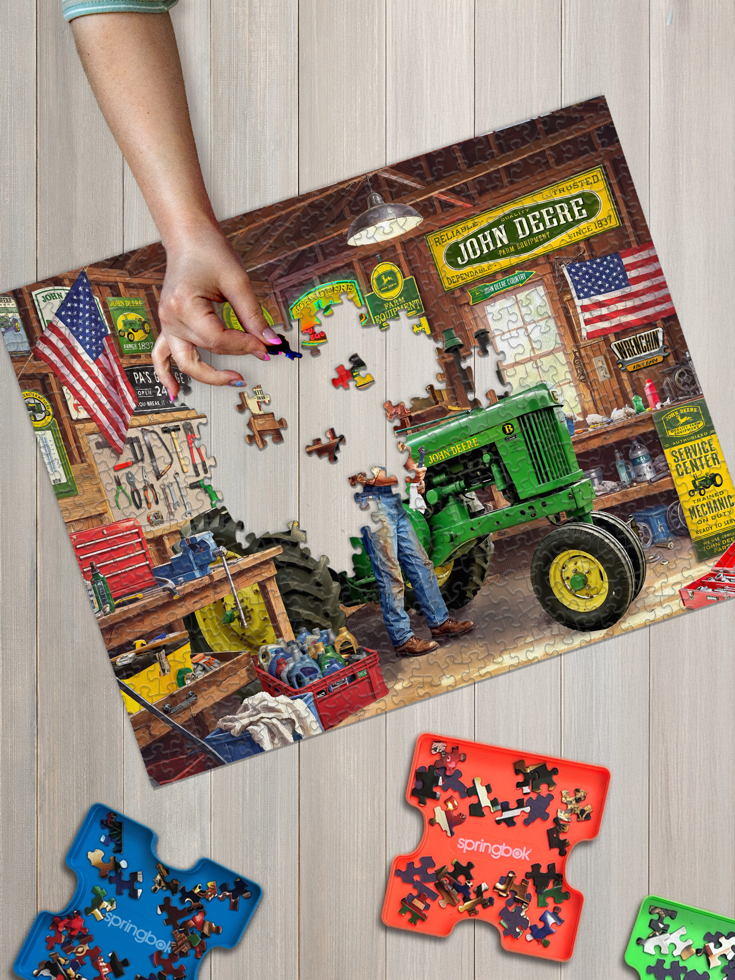 希少 JOHN EINERSSEN JIGSAW PUZZLE 1000PCS 希少 JOHN EINERSSEN