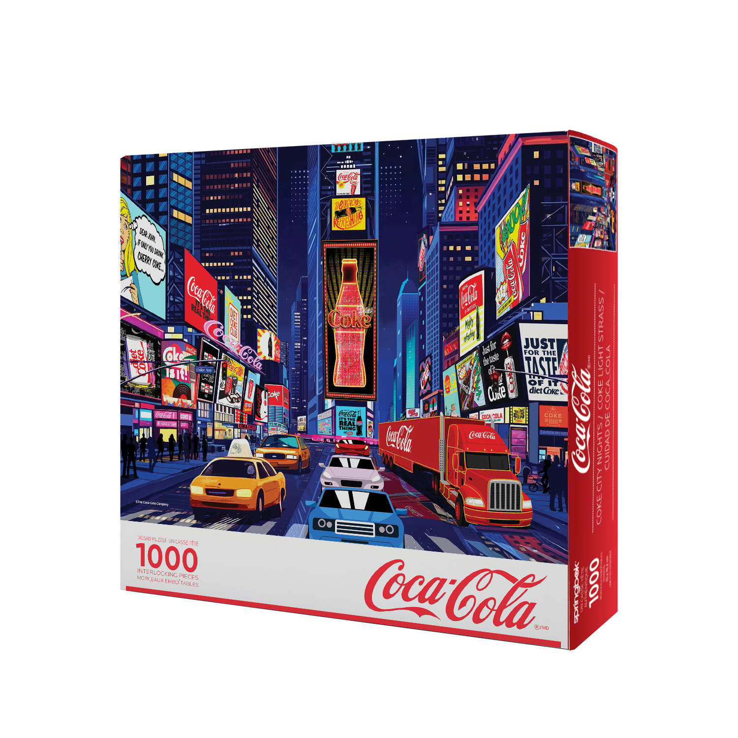 Coca-Cola City Nights 1000 Piece Jigsaw Puzzle