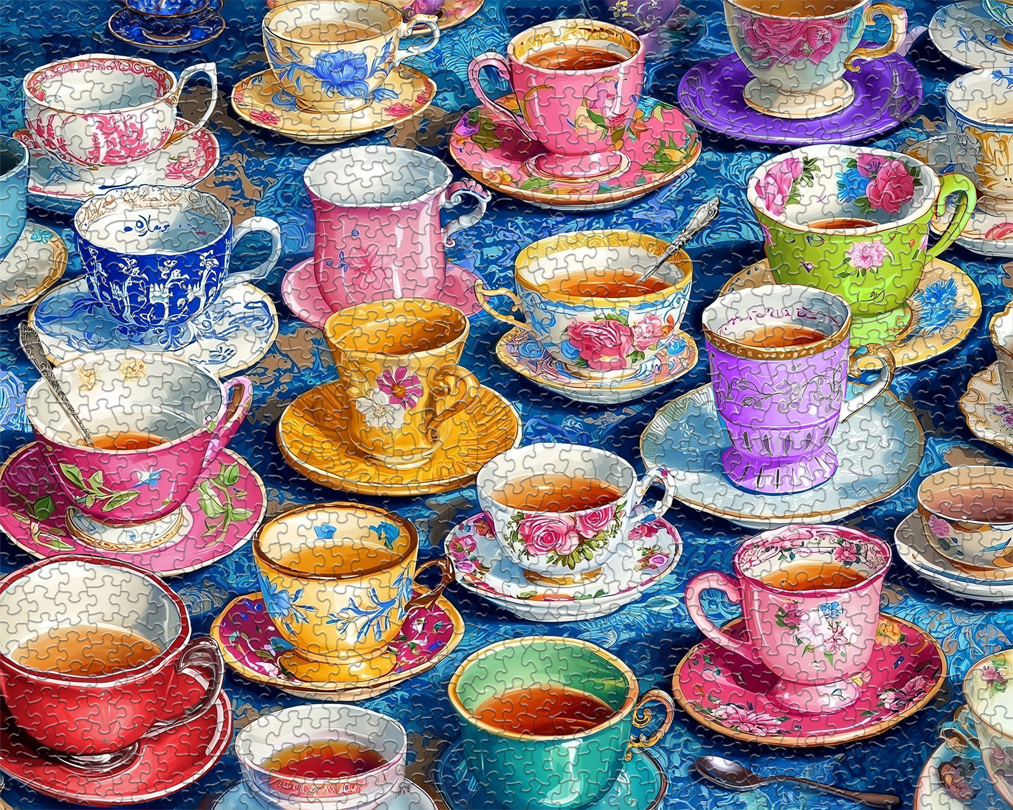 Afternoon Tea 1000 Piece Jigsaw Puzzle