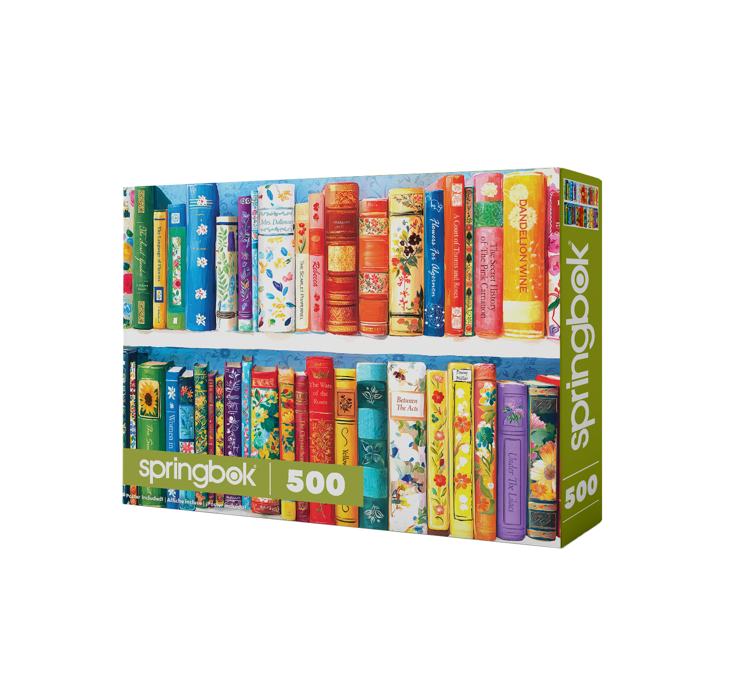 【ぷん 】who was シリーズ 24冊セット Books in Bloom 500 Piece Jigsaw Puzzle