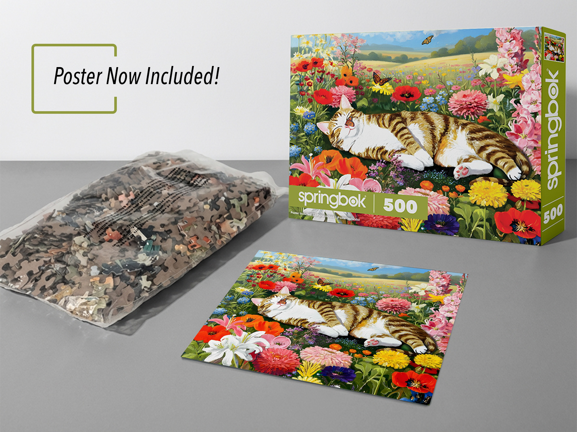 Cat Nap 500 Piece Jigsaw Puzzle