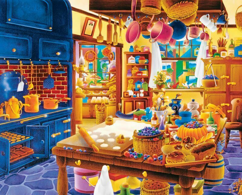 Kitchen Decor Lazy Cats Jigsaw Puzzle 300/500/1000 Pieces Puzzles for  Adults Educational Toys for Restaurant Cooking Decoration