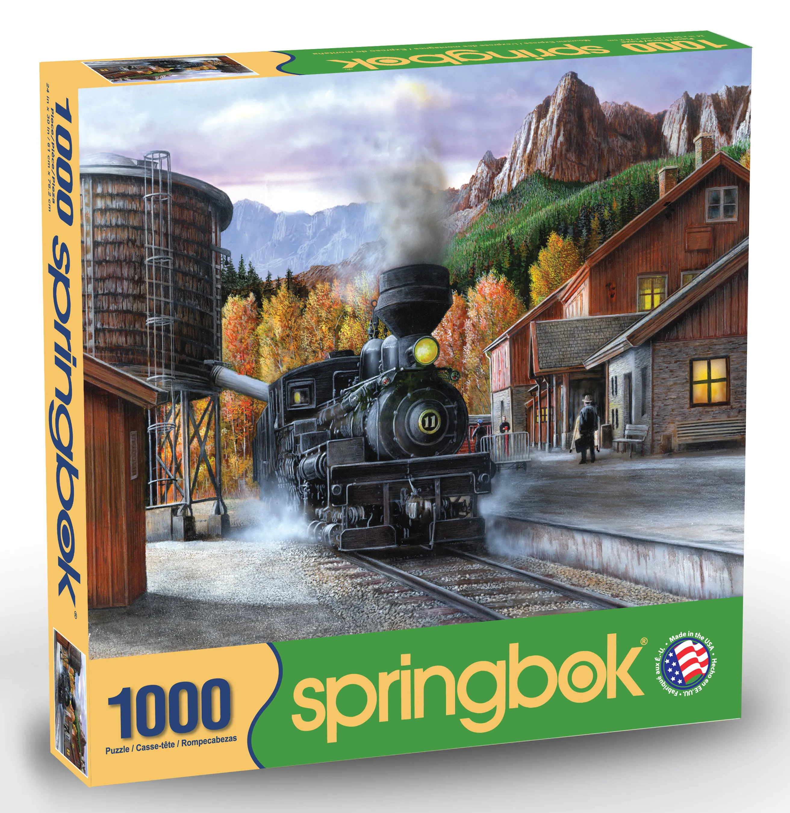 Mountain Express 1000 Piece Jigsaw Puzzle