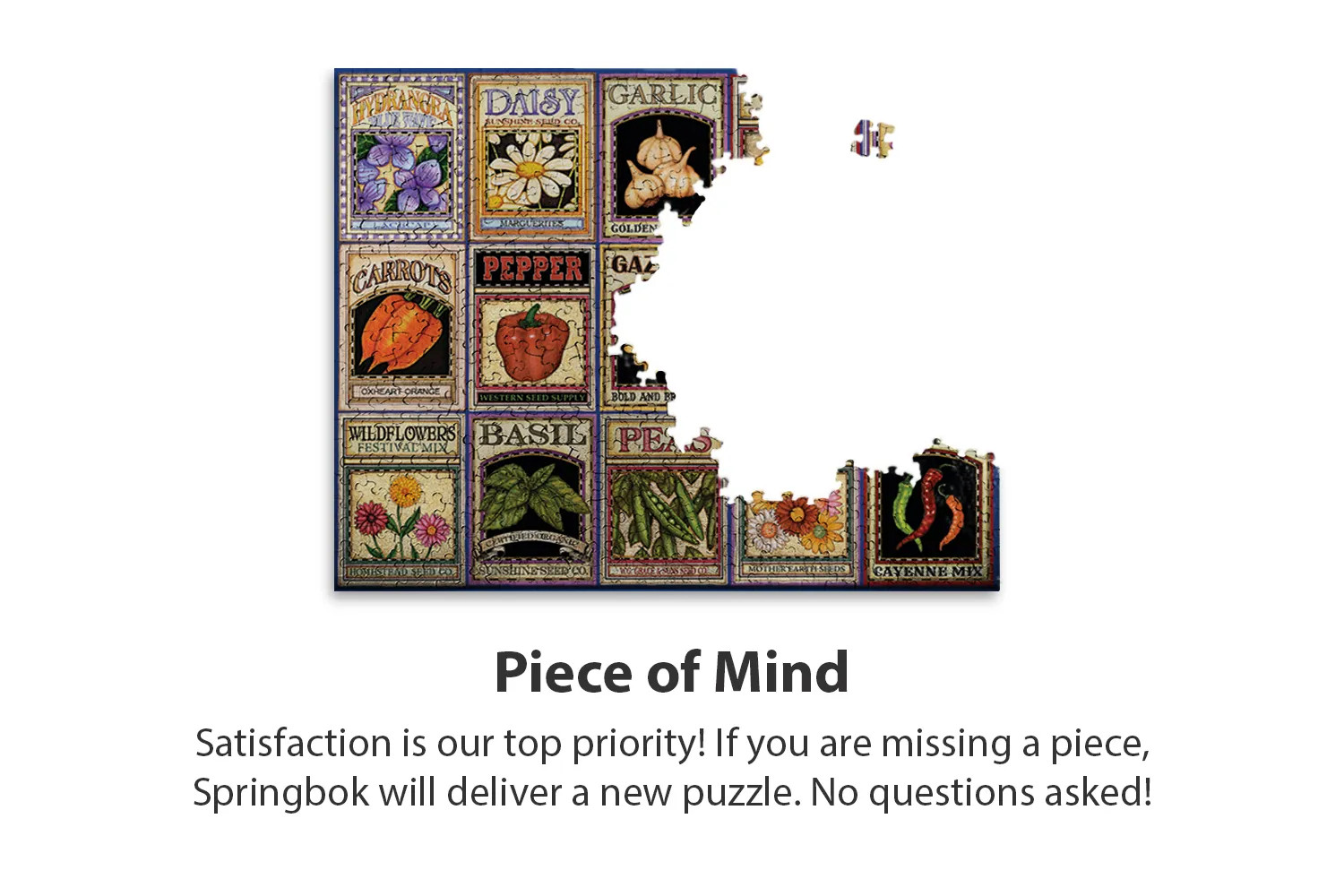 Garden Goodness 1000 Piece Jigsaw Puzzle