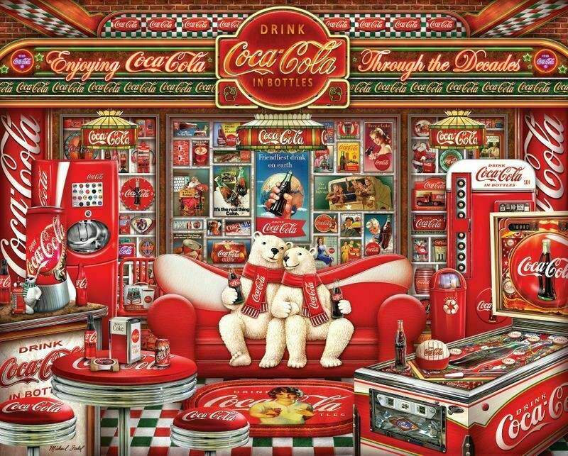 Coca Cola Christmas Puzzle — Sweeties Candy of Arizona