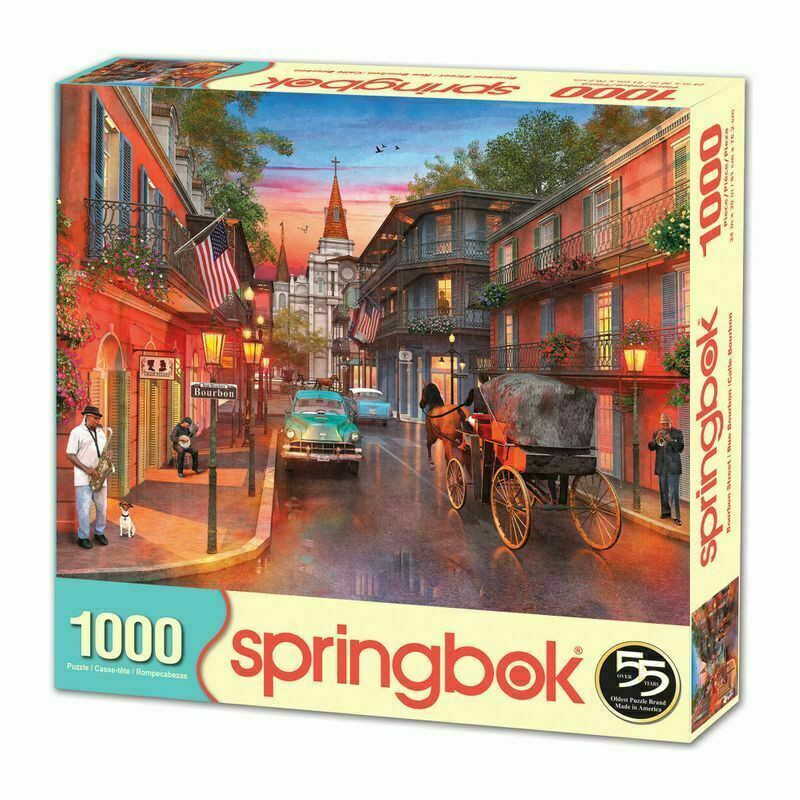 Bourbon Street 1000 Piece Jigsaw Puzzle