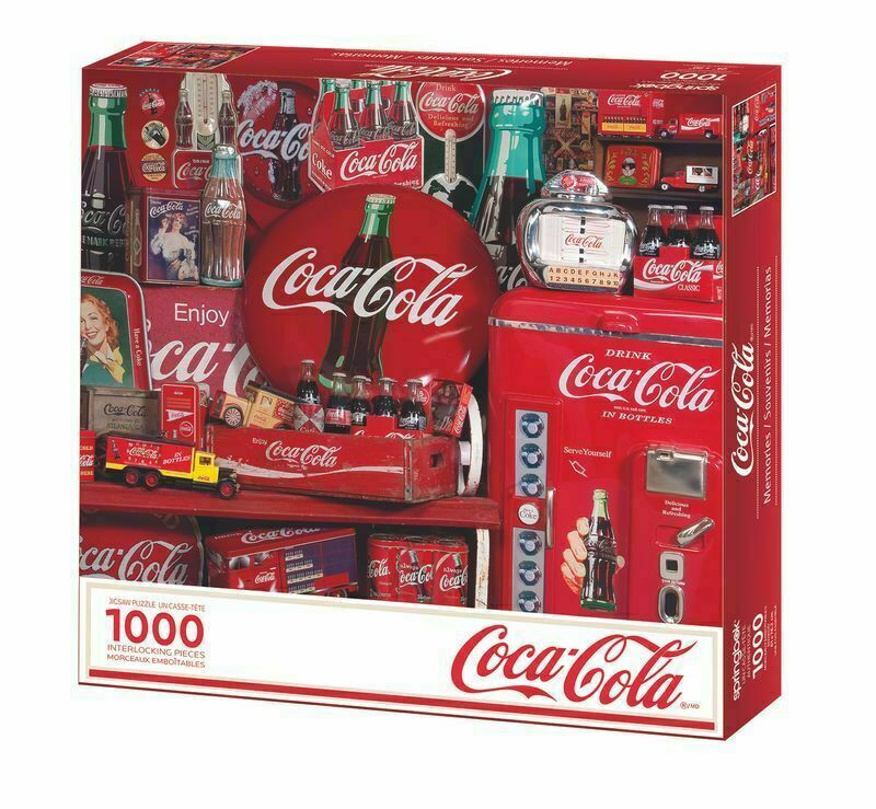 MasterPieces 21 x 35 Coca Cola Jukebox Shaped Jigsaw Puzzle 1000pc