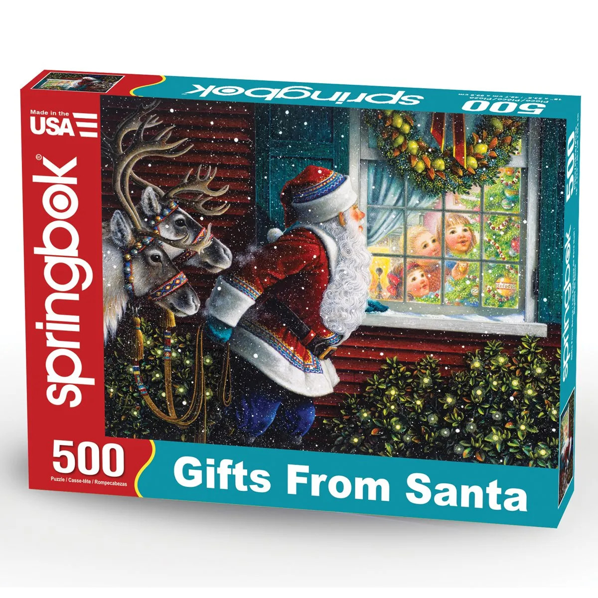 Gifts From Santa 500 Piece Jigsaw Puzzle