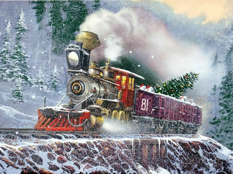 Holiday Express 1000 Piece Jigsaw Puzzle