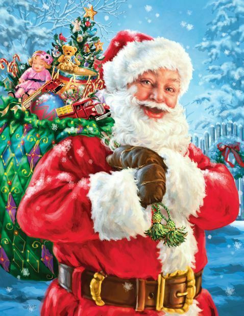 Santa's Magic Bag 1000 Piece Jigsaw Puzzle