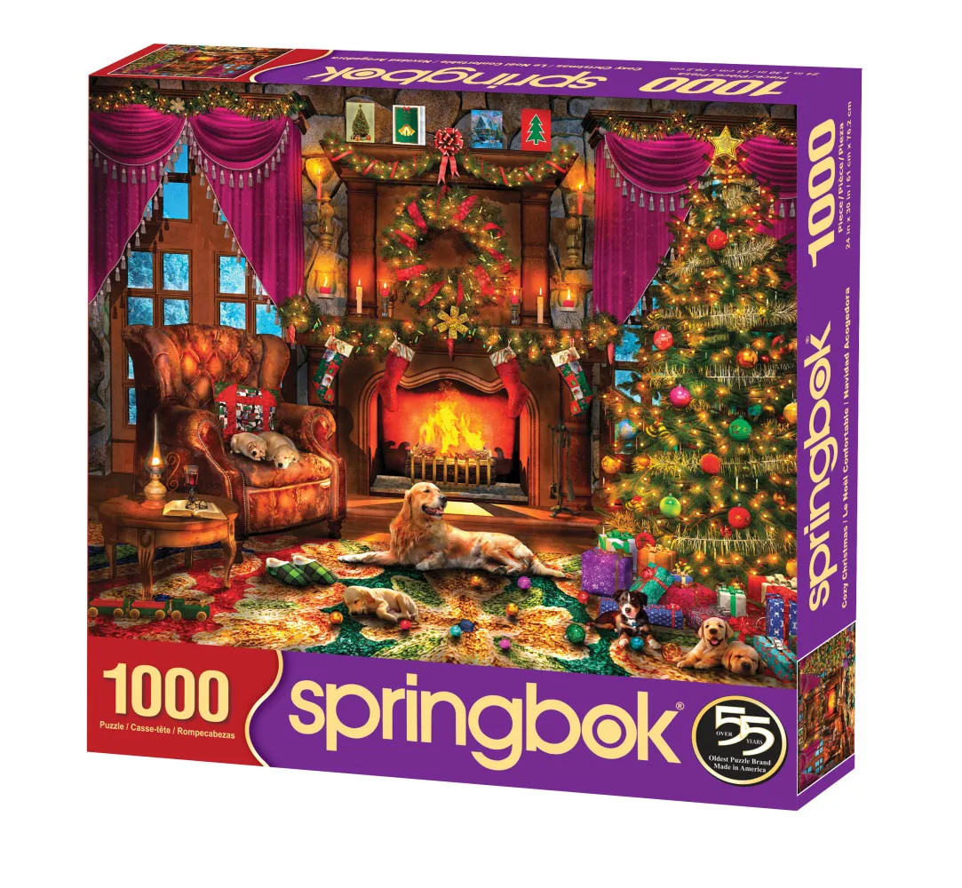 Cozy Christmas 1000 Piece Jigsaw Puzzle