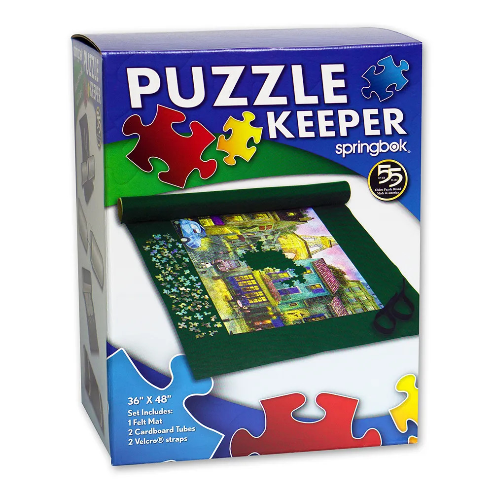 ALL4JIG Puzzle Storage Folder Keeper for Jigsaw Enthusiasts Puzzle  Space-Saving Organizer Accessories for Adults Holds 20 Puzzles, HD Film  Pockets