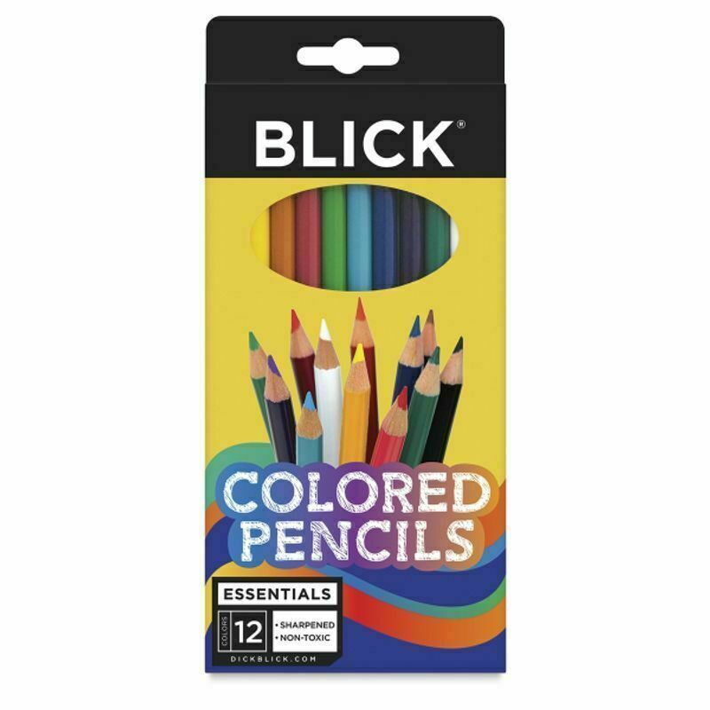 Blick Premium Colored Pencils - 12 Pencil Set