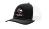 It's All About The South Georgia Flag FIlled Cotton Boll Mesh Back Trucker Hat