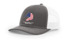 It's All About The South American Flag Filled Wood Duck Mesh Back Trucker Hat