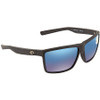 Costa Del Mar Rinconcito Matte Black Sunglasses, Blue Mirror 580P Lens