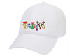 Women's Merry Christmas Holiday Ladies Fit Dad Hat With Metal Buckle Back