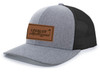 Men's Golf Legalize Mulligans Golfing Lucky Engraved Leather Patch Mesh Back Trucker Hat