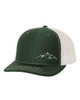 Men's Embroidered Scenic Mountain Range Adjustable Mesh Back Trucker Hat