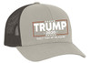 Trenz Shirt Company Political Elect That MF'ER Again Trump 2024 Embroidered Trucker Mesh Snapback Hat