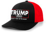 Trenz Shirt Company Political Elect That MF'ER Again Trump 2024 Embroidered Trucker Mesh Snapback Hat