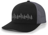 Tamarack Trees Forest Pine Woods Men's Embroidered Mesh Back Trucker Hat