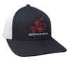 Heritage Pride Maine Lobster State Pride Trucker Mesh Hat  Black Heather Black Mesh