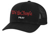 Men's We The People Pray Patriotic Christian Embroidered Mesh Back Trucker Hat