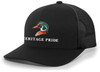 Heritage Pride Colorful Mallard Wood Duck Mens Embroidered Mesh Back Trucker Hat Baseball Cap