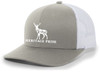 Heritage Pride Scenic Deer Mens Embroidered Mesh Back Trucker Hat Baseball Cap