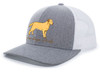 Heritage Pride Canine Collection Yellow Lab Labrador Retriever Hunting Dog Mens Embroidered Mesh Back Trucker Hat