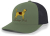 Heritage Pride Canine Collection Bloodhound Hunting Dog Mens Embroidered Mesh Back Trucker Hat