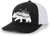 Heritage Pride Mens Trucker Hat Embroidered Mountain Bear Outdoor Hat Baseball Cap