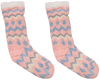 Simply Southern Soft and Cozy Camper Socks Chenile Chevron Print Socks