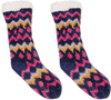 Simply Southern Soft and Cozy Camper Socks Chenile Chevron Print Socks